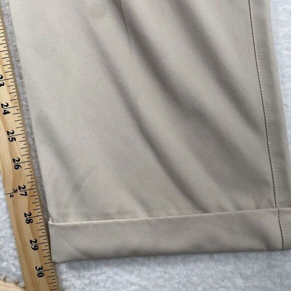 Nike Golf Pants Mens 32x30 Beige Dri-Fit Performance Standard Chino Khaki Active - Picture 10 of 12